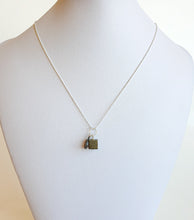 Load image into Gallery viewer, Pyrite Silver Pendant for Women &quot;Positive vibe&quot;