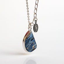 Load image into Gallery viewer, Pietersite AA+ from Namibia Pendant with chain &quot;Tempest Stone&quot;