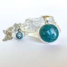 Load image into Gallery viewer, Aquamarine Silver Pendant for Women &quot;Stone of Faith&quot;